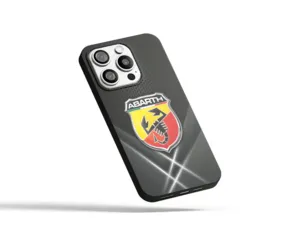 Fiat Abarth Étui Téléphone Cellulaire Design Sport Course